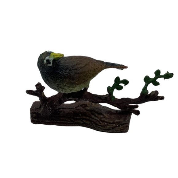 Vtg Miniature Farm Animal Figurine Set Lot of 7 Goat Chickens Goose Duck Cow - Picture 6 of 12